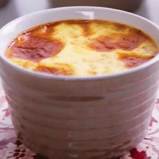 Baked Elderflower Custard