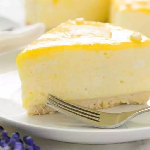 Luscious Lemon cheesecake