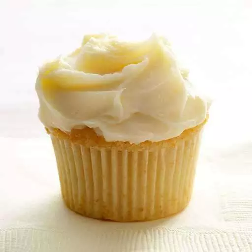 White Chocolate Cupcake