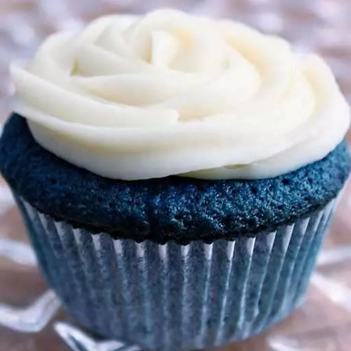 Blue Velvet Cupcake