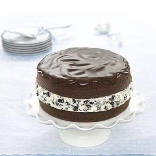 Chocolate-covered Oreo Cookie Cake