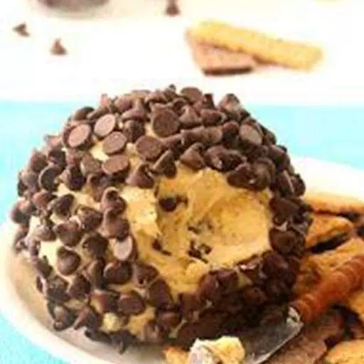 Chocolate Chip Cookie Dough Cheese Ball
