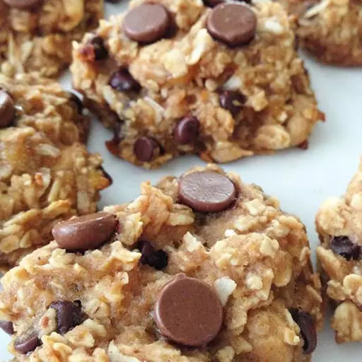 Healthy Peanut Butter Oatmeal Cookies