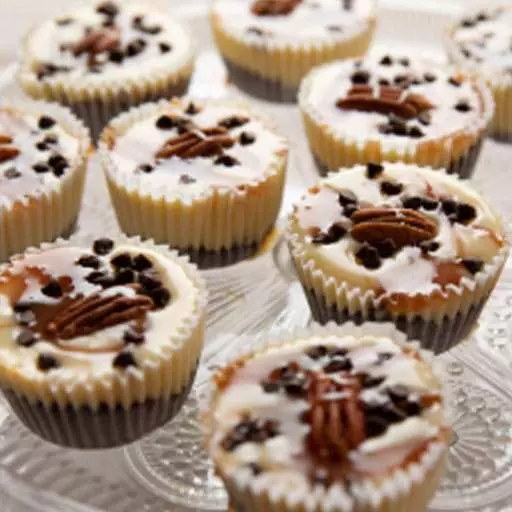 Mini Turtle Cheesecake