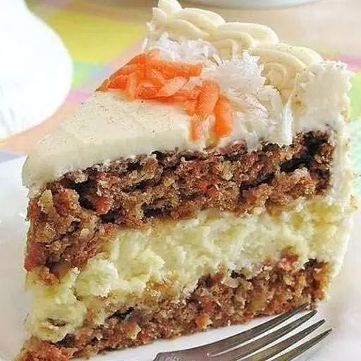 Морквяний торт-чізкейк