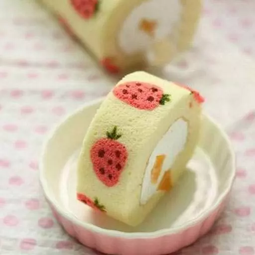 Рулет с рисунком
