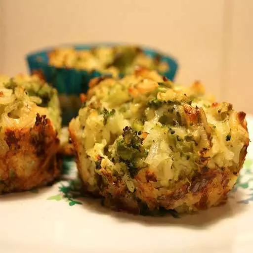 Broccoli Rice Cups