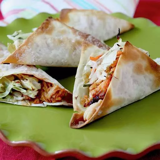 Skinny Chicken Wontons