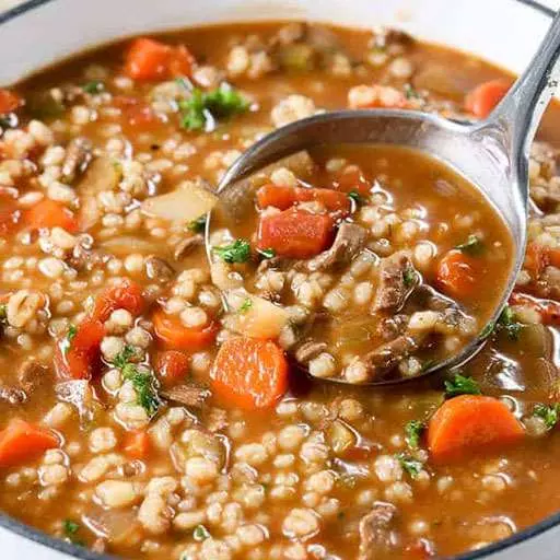 Best Ever Beef Barley Soup