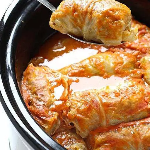 Slow Cooker Cabbage Rolls