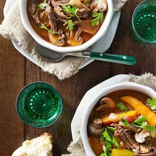 Slow-Cooker Red Wine Beef Stew