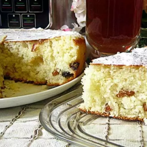 Манник с изюмом и орехами