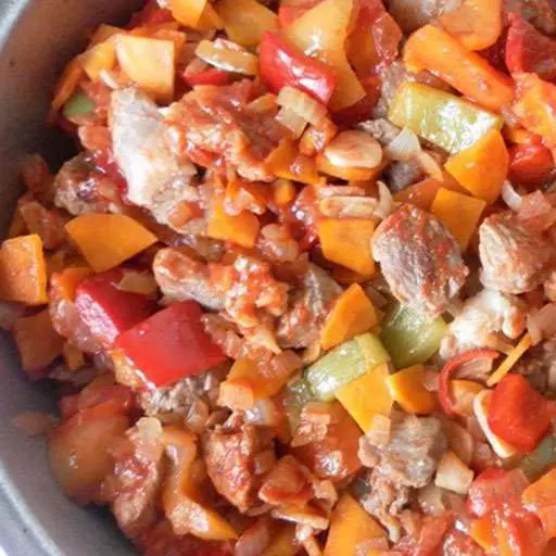 Овощная запеканка с вешенками