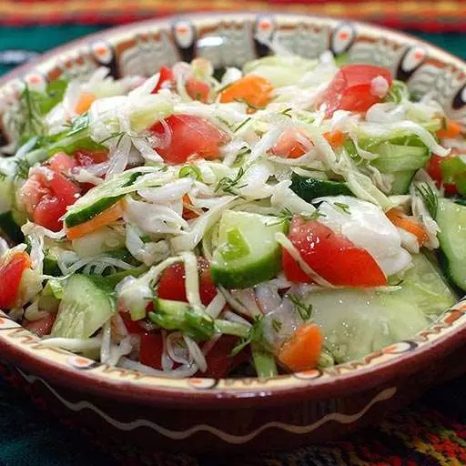 Вкусный и полезный витаминный салат