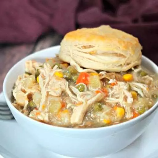 Crock Pot Chicken Pot Pie