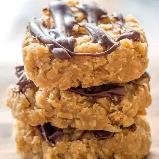 No Bake Preacher Cookies