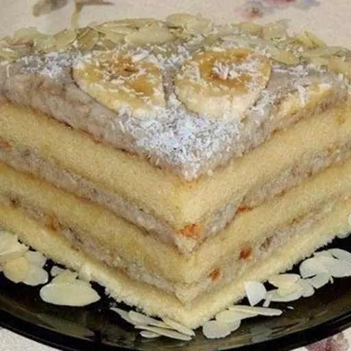 Банановый торт