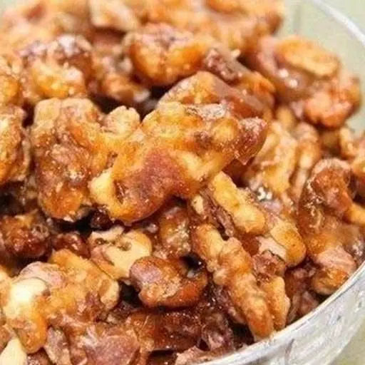 Грильяж из грецких орехов по-домашнему
