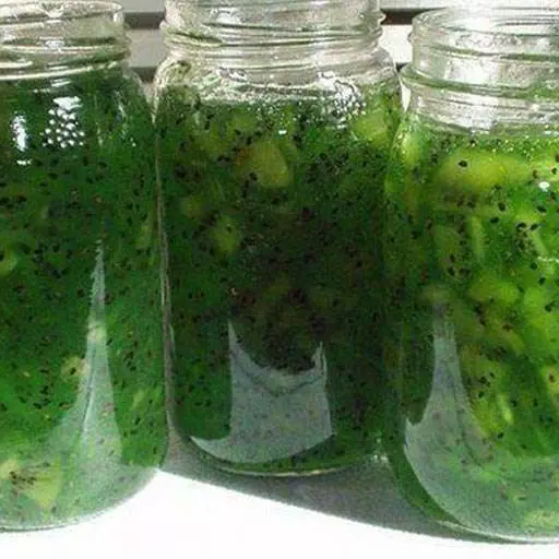 Изумрудное варенье из киви