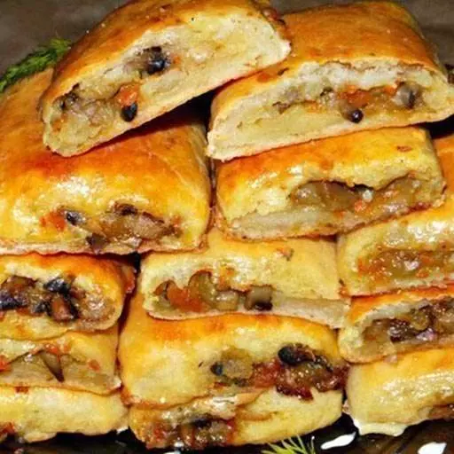 Картопляні рулетики з грибами