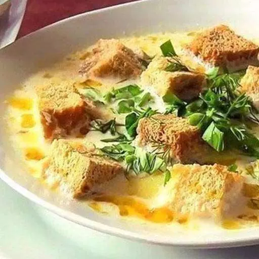 Сырный супчик на скорую руку