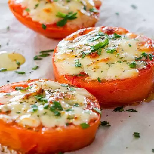 Baked Parmesan Tomatoes