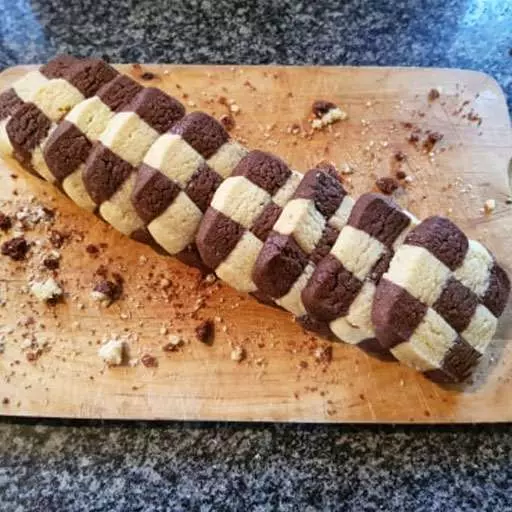 Chequerboard Biscuits