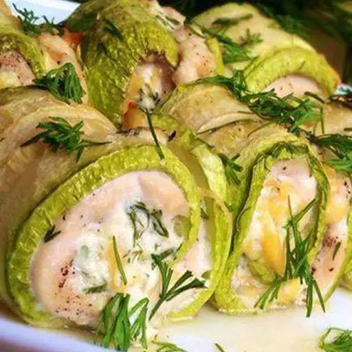 Кабачки Фаршированные
