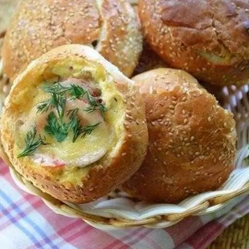 Фаршировані булочки
