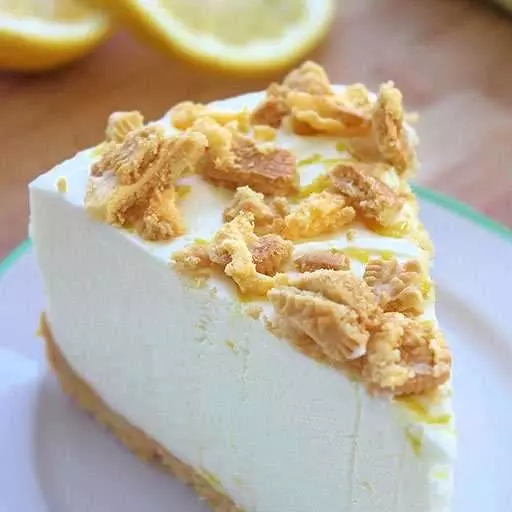 No Bake Lemon Cheesecake