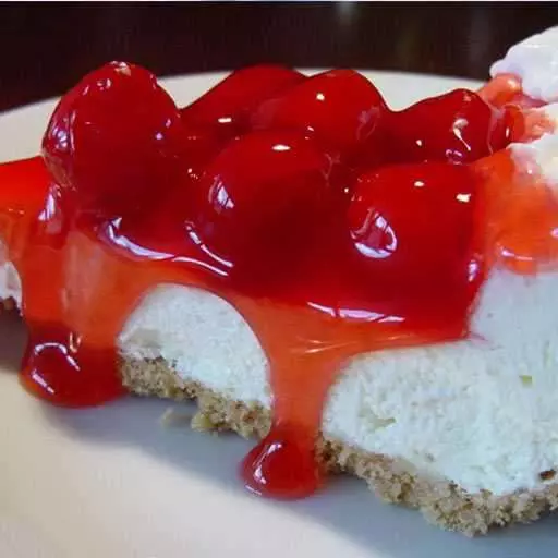 No Bake Cherry Cheesecake Pie