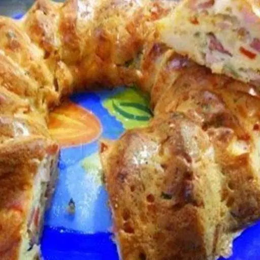 Быстрый сырный пирог
