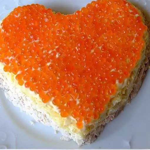 Салат "Сердце ангела"