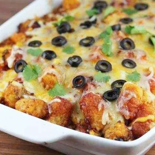 Tater Tot Taco Bake